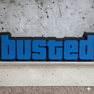 GTA Busted Sign (Decorative)